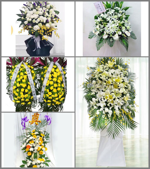 江苏苏州常熟市虞山镇白事花篮预定